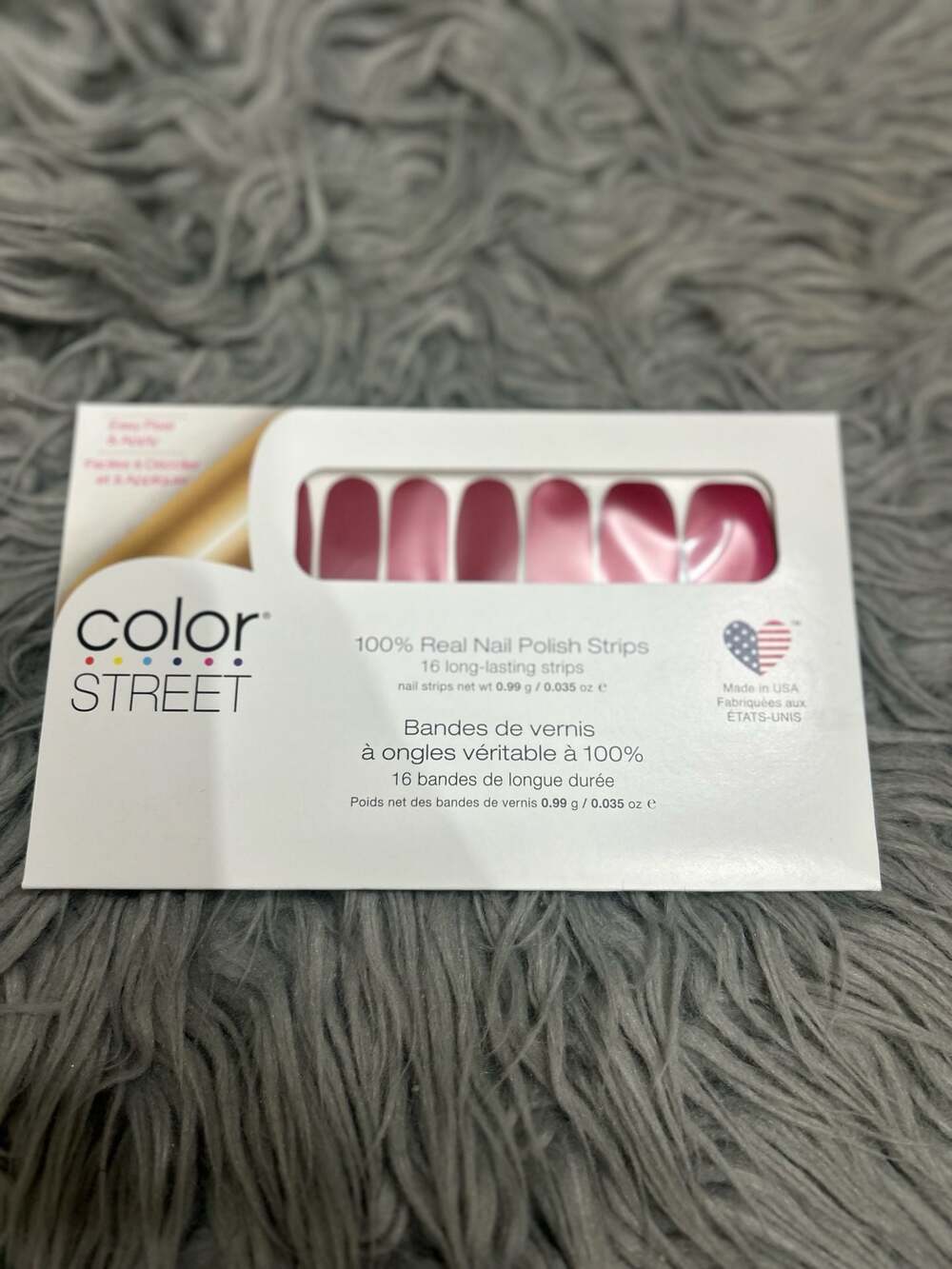 Color Street 100% Real Nail Polish Strips in Bad Blood